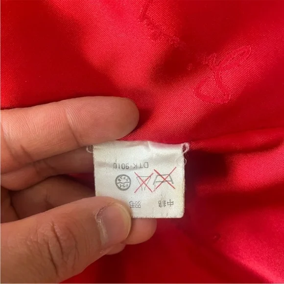 Red Givenchy Puffer Jacket (L)